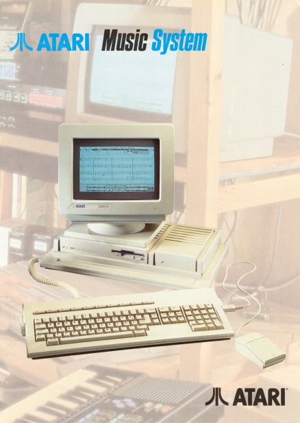 [Image: Atari Music System brochure]