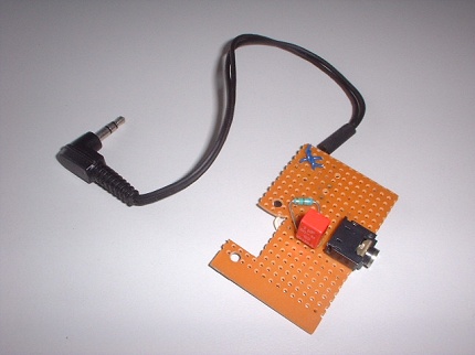 [Photo: Circuit board for Physics experiment]