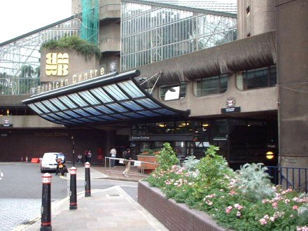 [Photo: London's Barbican Exhibition Centre]