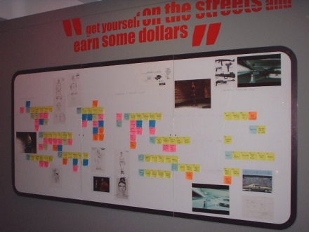 [Photo: The GTA3 room]