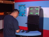 [Photo: Shiuming trying to get Warlords to work]