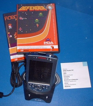 [Image: Defender on a Pocket PC]