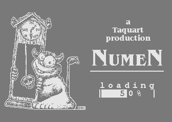 [Screen-shot: Numen title screen]