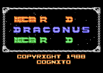 [Screen-shot: Draconus title screen]