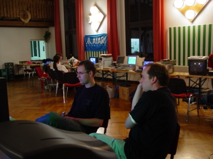 [Photo: TWH and Mad Butscher]