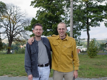 [Photo: Wizard and Bunsen]