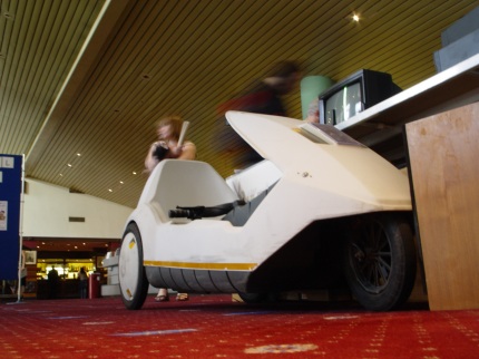 [Photo: Sinclair C5]