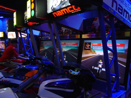 [Screen-shot: Motorcycle racing]