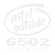 intel outside - 6502 processor