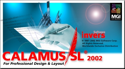 [Calamus SL2002 splash screen]