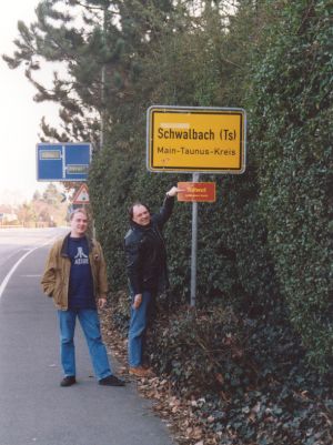 [Photo: Mad Butscher and Marc Mortara]