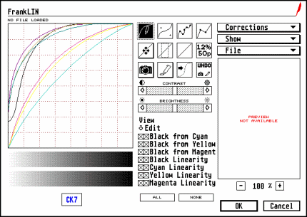 [Screen-shot: UCR dialog]