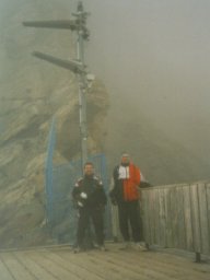 Gorilly v&nbsp;mlze - pod vrcholem Kitzsteinhorn 3203mnm