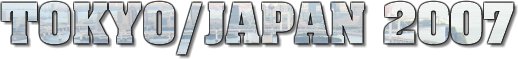 Tokyo/Japan 2007